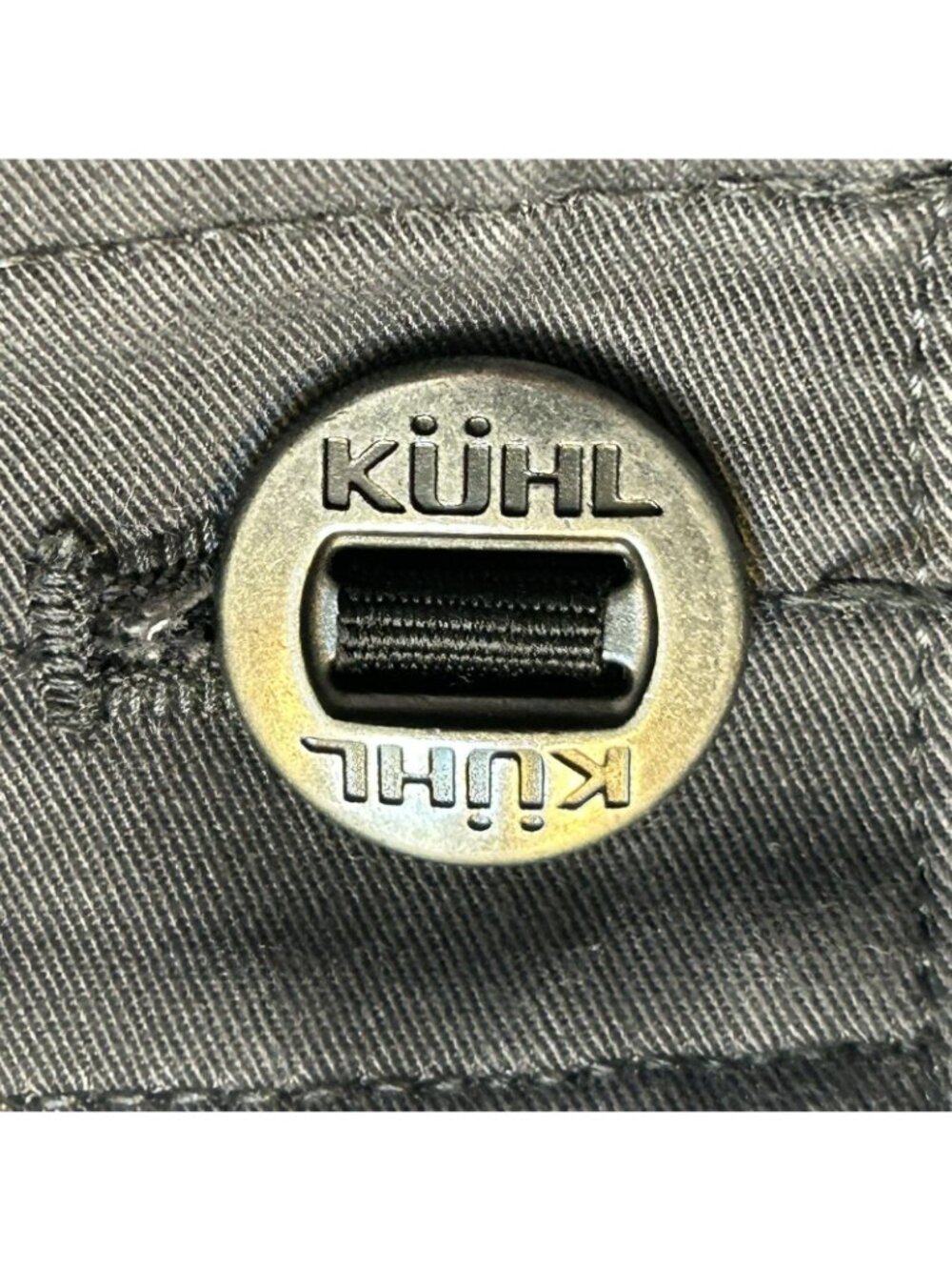 Kuhl Rydr Lite Pants Mens 34x28.5 Gray Chino Outdoor Hiking Stretch Workwear - Picture 4 of 15